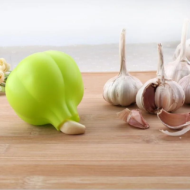 

Creative Rubber Garlic Peeler Garlic Presses Ultra Soft Peeled Garlic Stripping Tool Home Kitchen Accessories