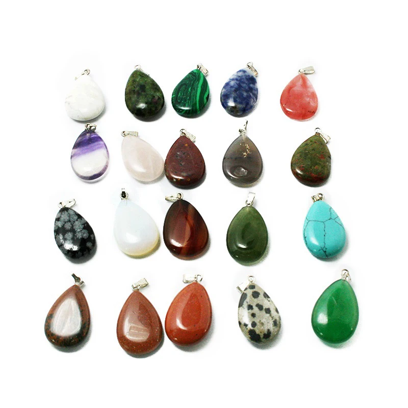 Горячая Распродажа подвески из натурального камня в ассортименте Подвески для
