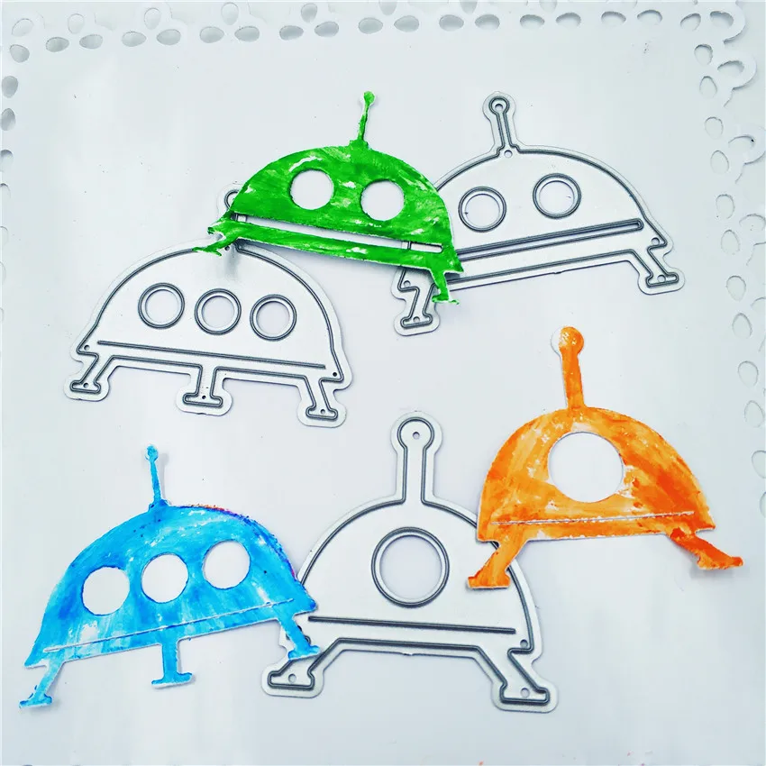 

Die Cutting dies Flying saucer set metal craft paper die Scrapbooking/DIY Embossing mould Easter New Year