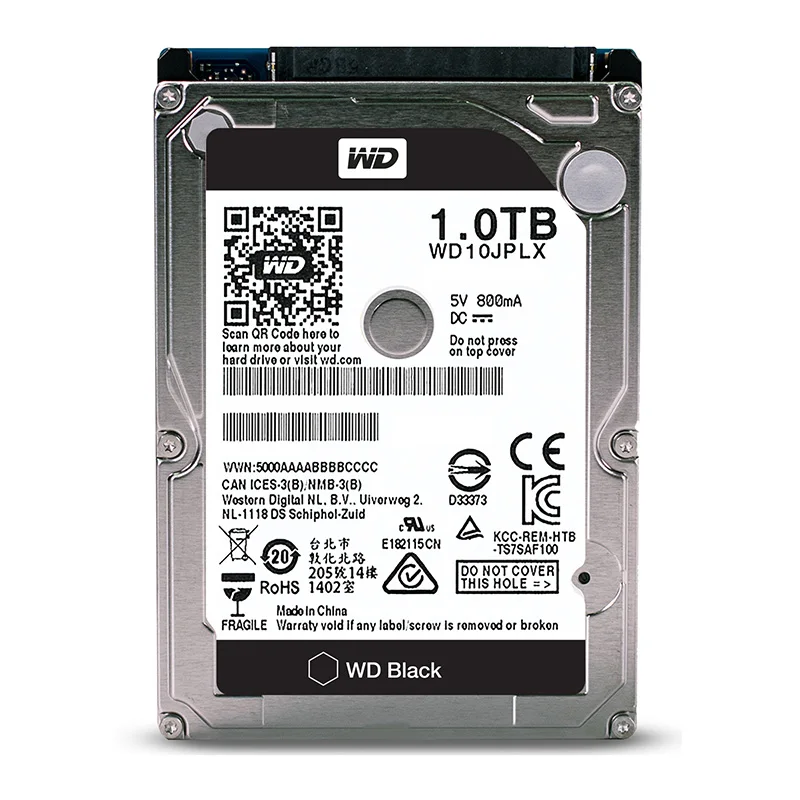 WD 1 ТБ Черный 2 5 &quotHDD HD SATA III внутренний жесткий диск 1000 Гб для ноутбука ноутбук 9 мм
