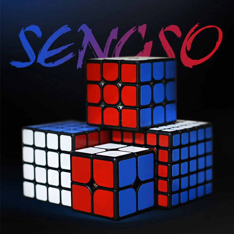 Sengso Mr.M Магнитный 3x3 магический скоростной куб 2x2 карманные кубики