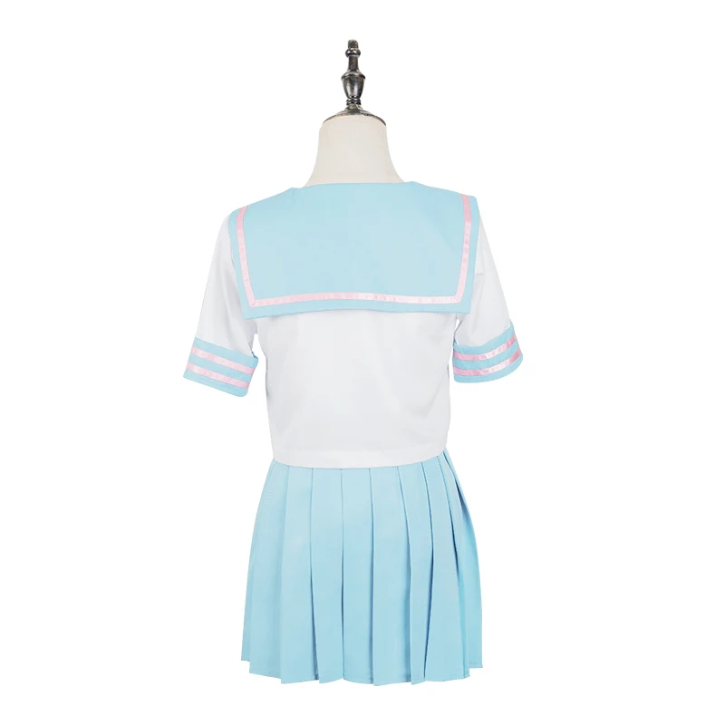 

Anime! Re:Life in a different world from zero Rem Ram JK Sailor Suit Lovely Uniform Cosplay Costume Summer Swimsuits Free Ship