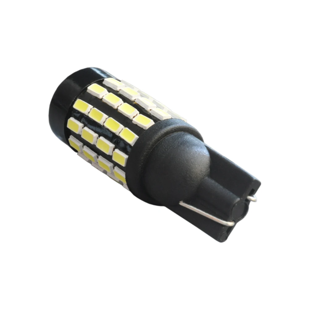 Автомобильные лампы JIACHI 100 шт. T10 5W5 194 светодиодный 3014 SMD 54 чипа с линзой для