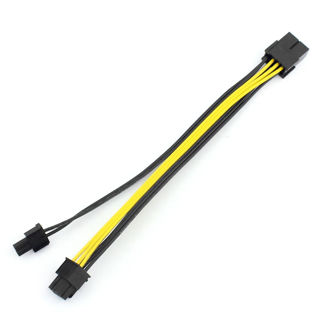 1x PCI E PCIE Express 8Pin 8P на 2 порта Dual 6 + P GPU Кабель питания 20 см|Компьютерные кабели и