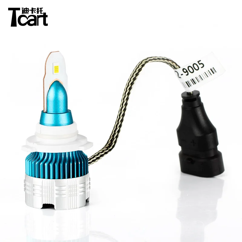 Tcart 2 шт. автомобиля светодиодный фары 9005 HB3 H11 яркие Противотуманные для