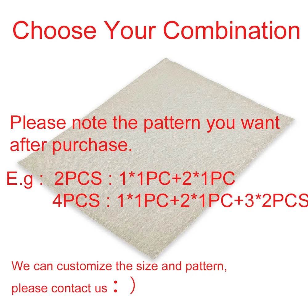 CD13 Nordic Kitchen Table Mats Flower American Placemats Cup Coaster Rectangle Kitchen Placemat Doily Manteles Individuales De Mesa - Цвет: CD13