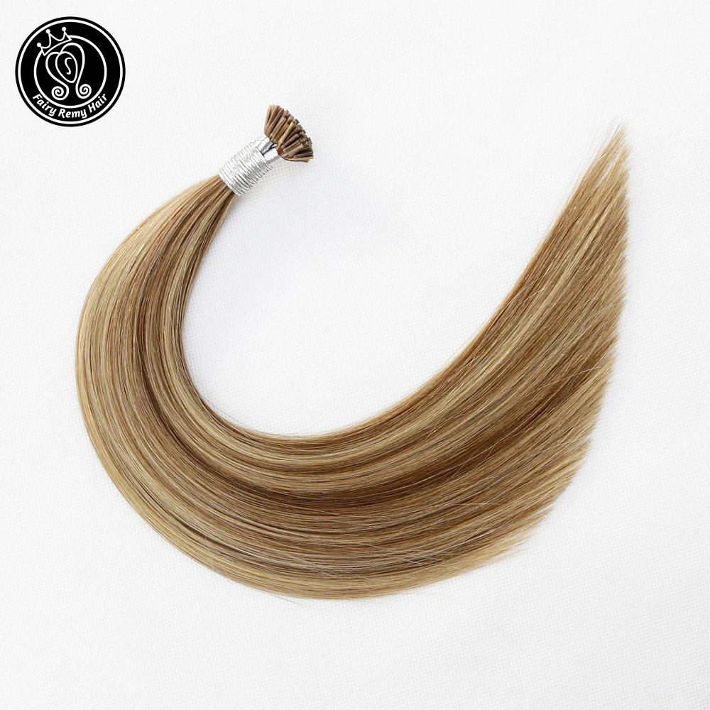Сказочные волосы Remy 0 8 г/локон 14 дюймов человеческие с кератиновым наконечником
