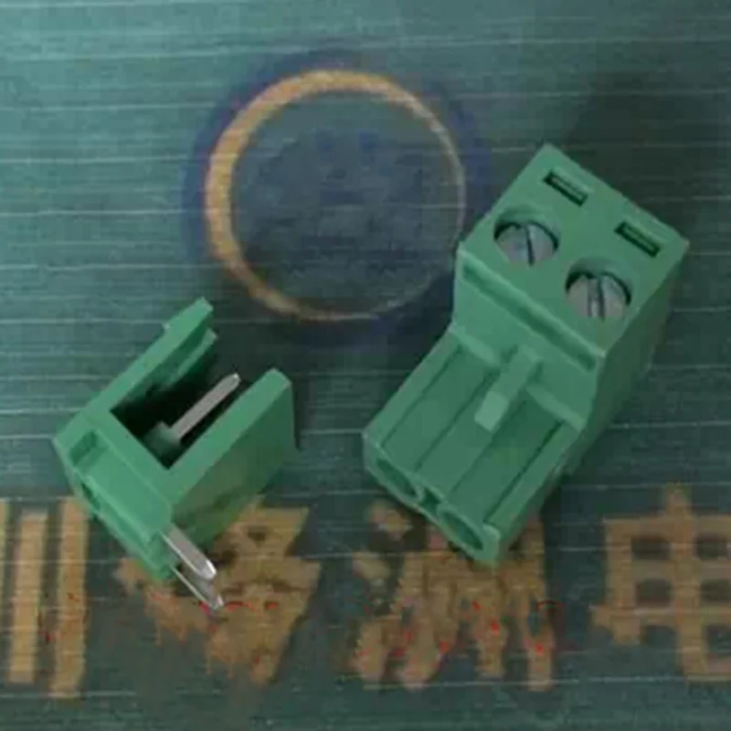 Изогнутая игла KF2EDG 2 p типа папа и мама с налокотником 5 08 мм|terminal plug|male terminalfemale terminal