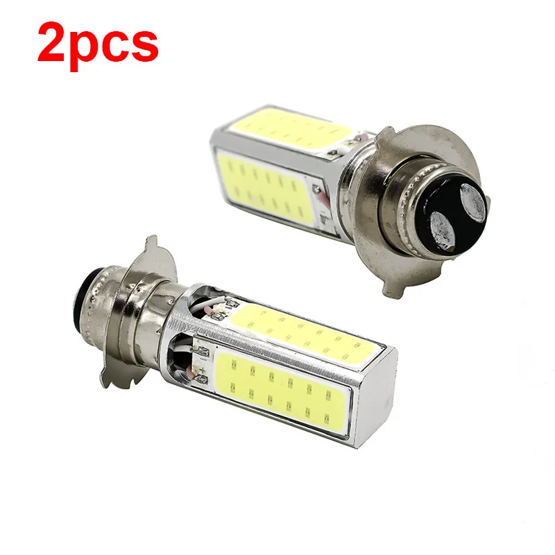 2 шт. COB светодиодные лампы фар 6000K для Suzuki ATV Quadrunner LT 160 160E 230E 230GE 230S 250EF 250S 300E F160 F230
