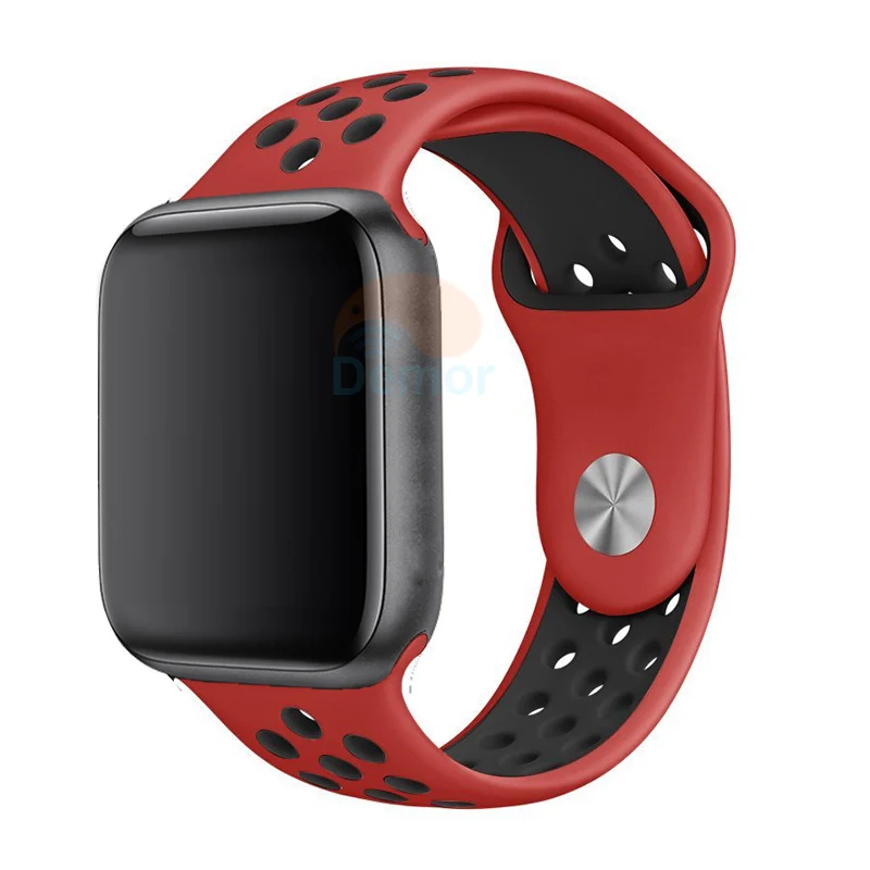Red Black IWO 8 Plus 44 мм Смарт-часы серии 4 подключенные Bluetooth для мужчин и женщин Смарт-часы для Apple iOS iPhone huawei Xiaomi 2 Android телефон - Цвет: Red Black