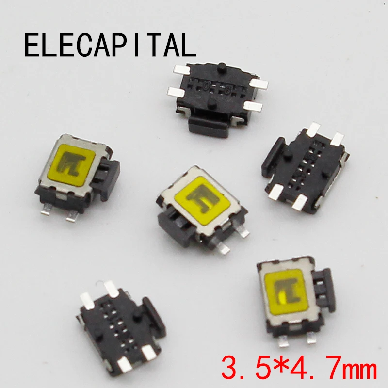 10 шт. микропереключатель smd 4 контакта новый кнопочный переключатель для детской