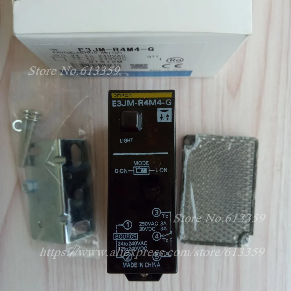 Фотоэлектрический датчик Omron 100% новый высокое качество E3JM-R4M4-G | Электронные