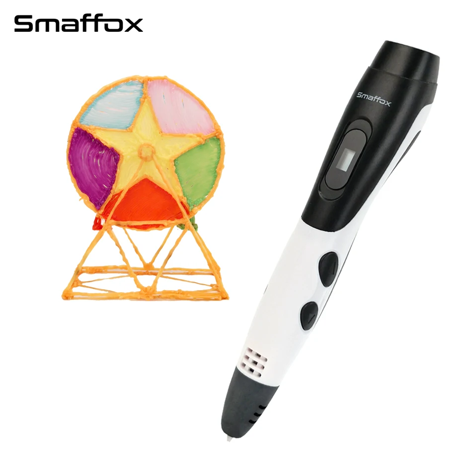SMAFFOX 3D ручка 100 м ABS 20 штук режим копирования печати ручки с oled 5 В 2A адаптер литья diy
