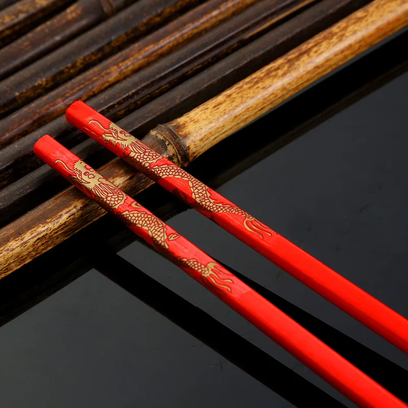 Свадебные палочки 10 пар изысканные с драконом и Фениксом для невесты|chopsticks