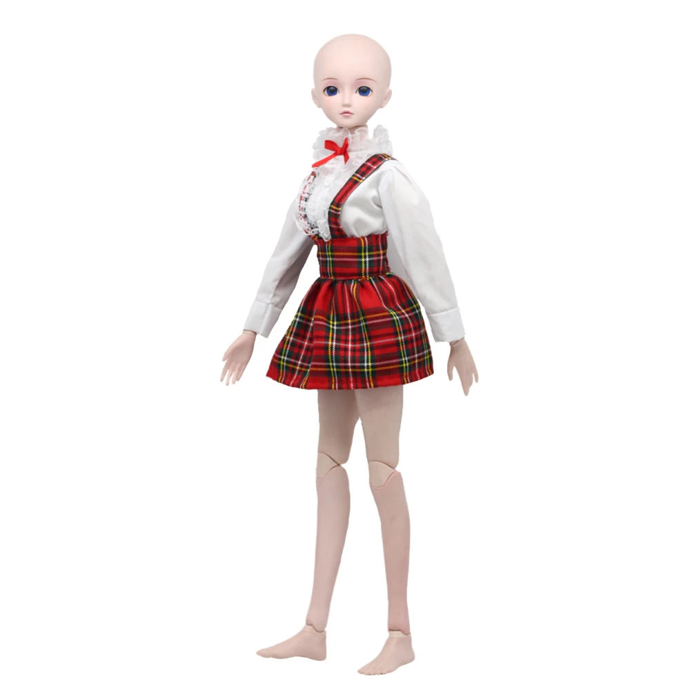 BJD Одежда для куклы платье для девочки подходит 60 см 1/3 BJD кукла модная плиссированная юбка \ рубашка \ вязаный кардиган игрушки подарок