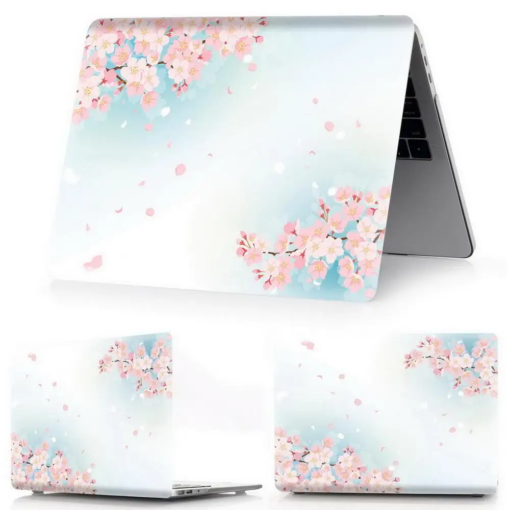 Чехол Sakura для ноутбука Apple Macbook Air Pro retina 11 12 13 15 дюймов, чехол для MAC, Air 13 Pro 13 15 Touch BarID - Цвет: Ying Hua Y4
