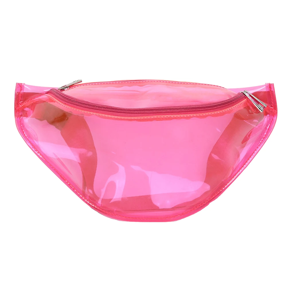 

Hot Women Jelly Transparent Chest Waist Bag Crossbody Shoulder Pouch Fanny Pack Gift