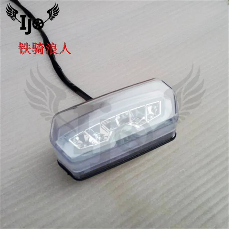3 вида цветов сигнал поворота светильник задний фонарь для YG-125 тормозной