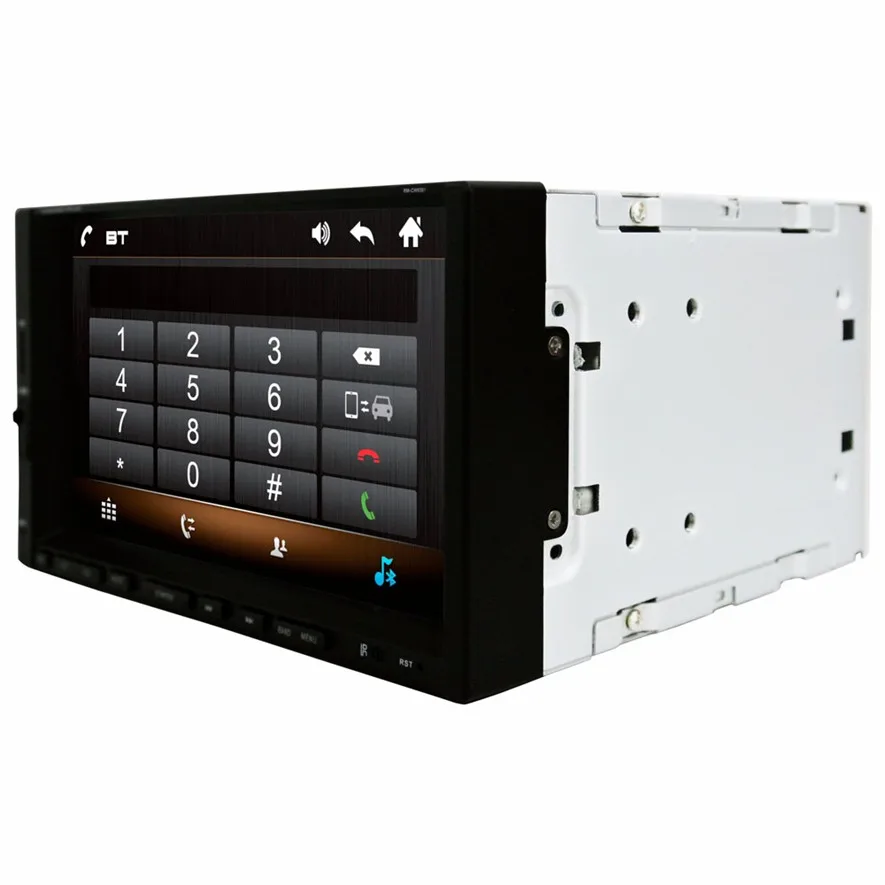 Ezonetronics 7 дюймов Автомобильный стерео FM только Bluetooth MP3 MP4 плеер с USB SD Высокое