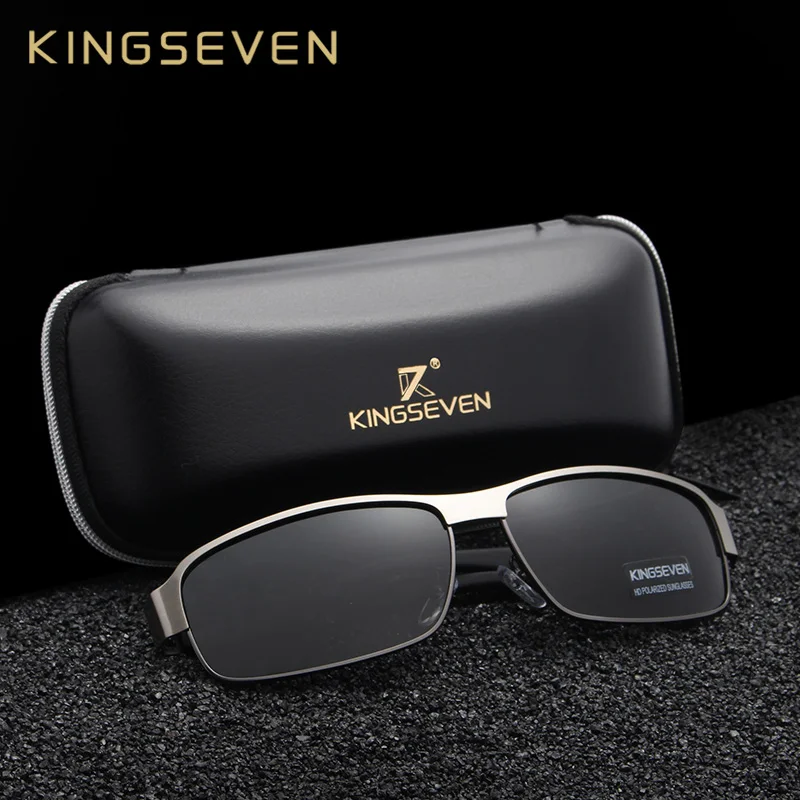 

KINGSEVEN Fashion Sunglasses Men Driving Sun Glasses For Men Brand Design High Quality Eyewear Male