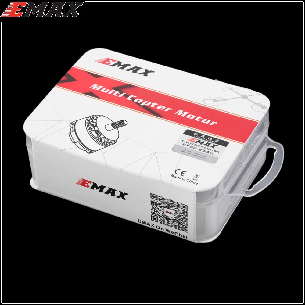 Оригинальный бесщеточный двигатель EMAX MT2208 II 1500KV/2000KV CW CCW Для мультикоптера RC QAV250