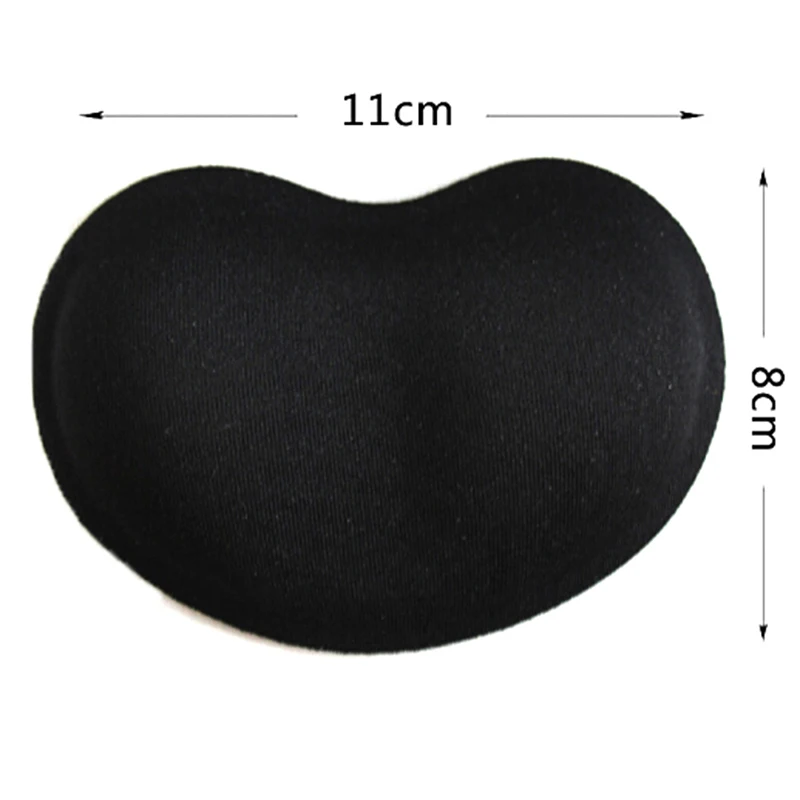 Комфортная 3D подушка для рук в форме сердца из силикагеля хлопковый коврик мыши с