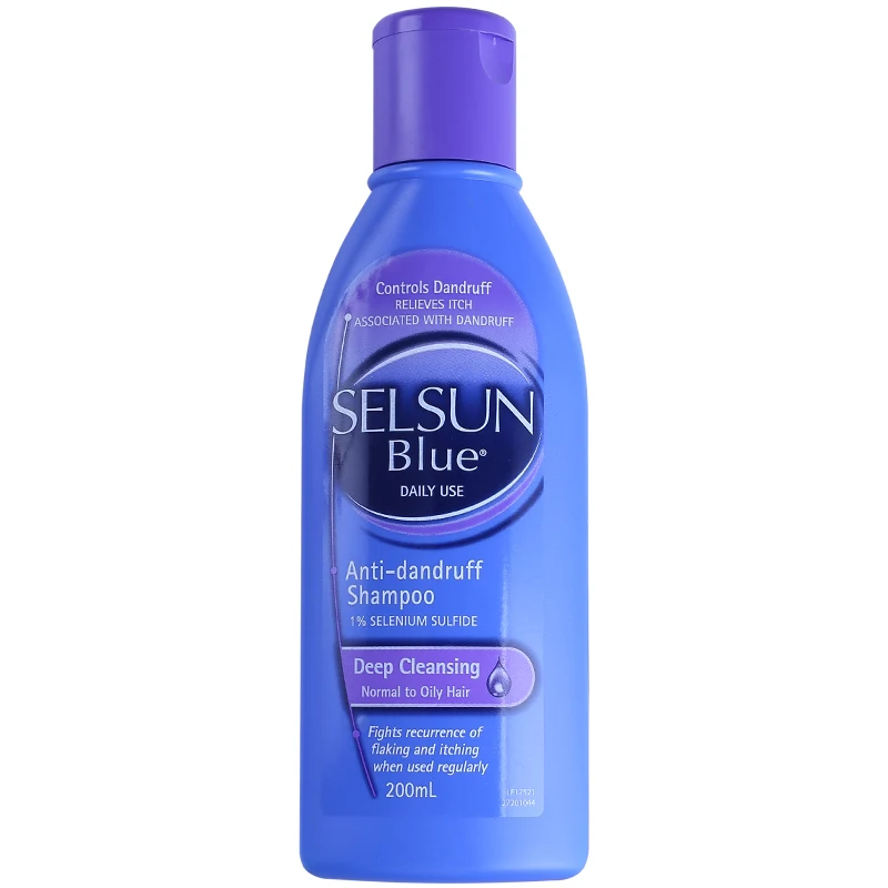 Selsun Blue Dandruff медицинский шампунь лечение против перхоти себорейный дерматит