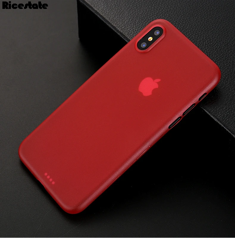 Чехол для iPhone 11 Pro 11Pro MAX Ультратонкий Пластиковый чехол с защитой от царапин 0,3 мм для iPhone X Xs Xr MAX 6 7 8 Plus матовый чехол