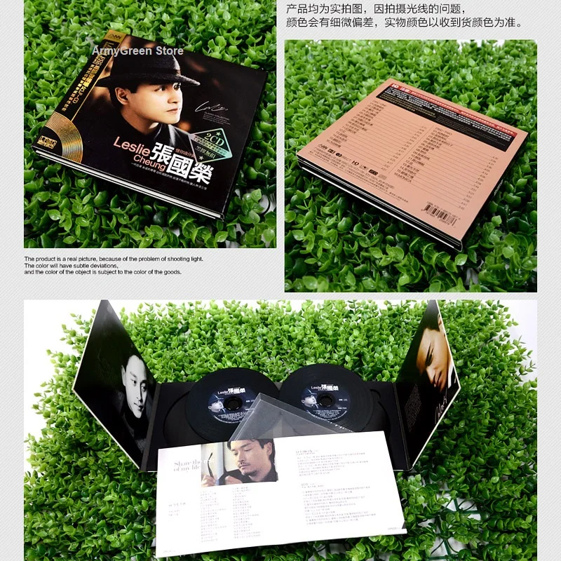 Оригинальный китайский музыкальный CD диск Лесли Чжэн Чжан гуорин певец