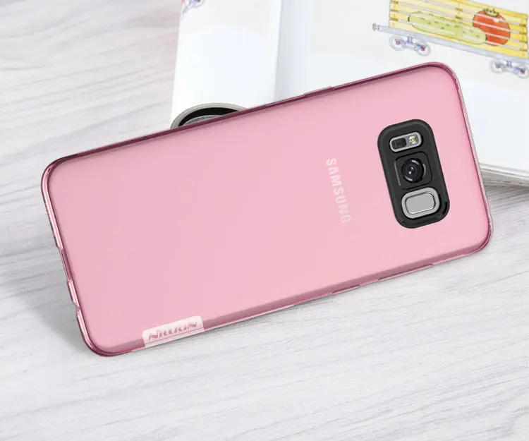 Для samsung Galaxy s8 S 8/S8 Plus S8+ чехол, NILLKIN серия природы Прозрачная мягкая Резина Силиконовый ТПУ чехол Оболочка Чехол