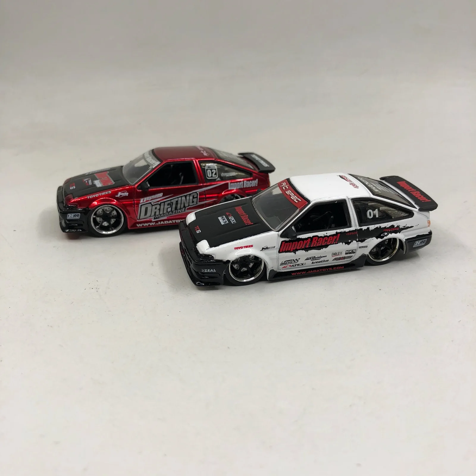 1:64JADA лучшая модель гоночного автомобиля Toyota AE86 Real Gold|Наземный транспорт| |