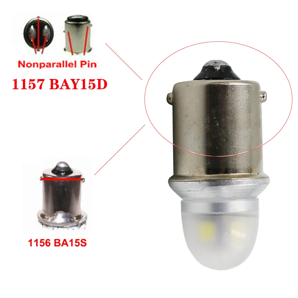 YSY 300 шт. p21w светодиодные автомобильные лампы P21/5 Вт 1156 ba15s 1157 bay15d S25 Белый DRL задний
