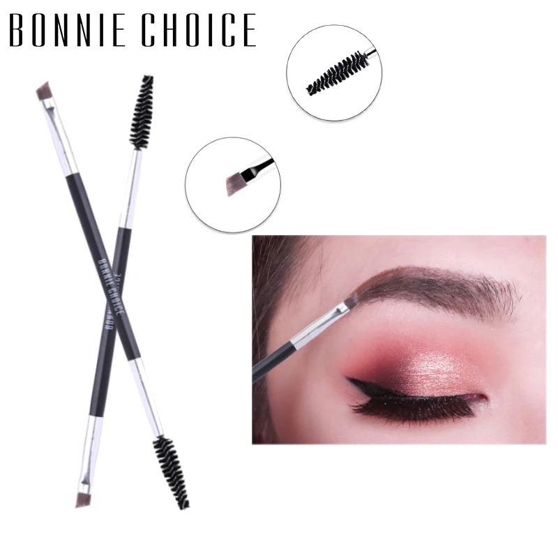 Bonnie Choice кисти для макияжа для бровей, спиральная расческа, Кисть для макияжа бровей, кисти для растушевки глаз
