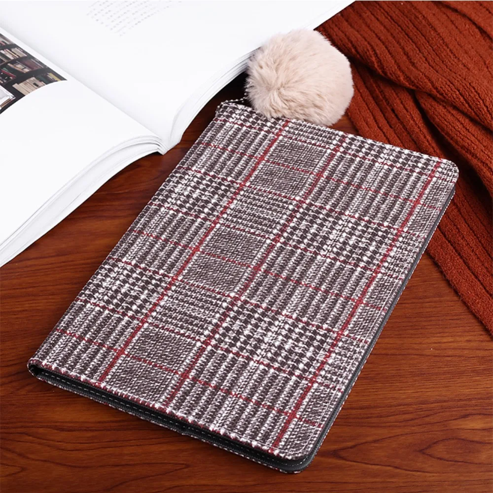 For iPad Pro 9.7/10.5/Air 1 2/Mini 12345/iPad 234/iPad 2017 2018 9.7 inch Case Luxury Grid Design PU Leather Stand Cover | Компьютеры и