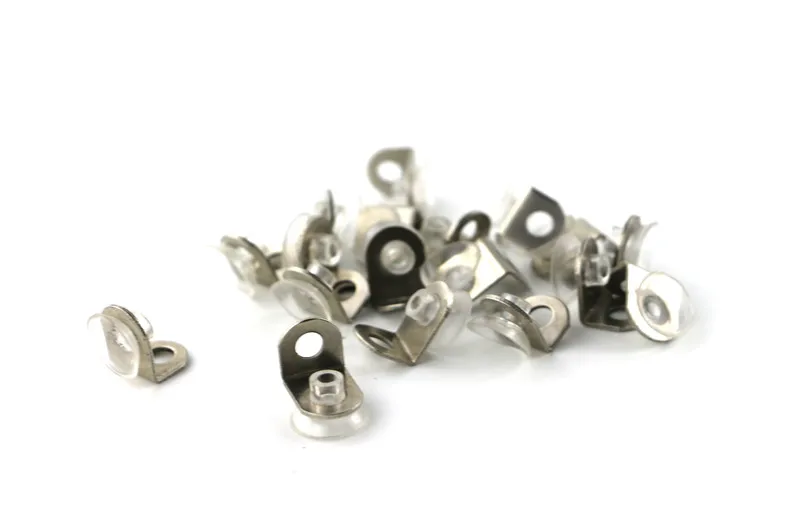 12 шт. крепежный зажим для стекла держатель полки угловые опорные пластины