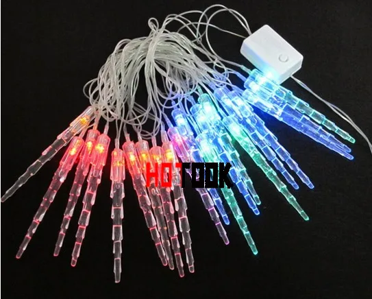 Из светодиодов сосулька 2 Вт уличный фонарь рождественские огни украшения