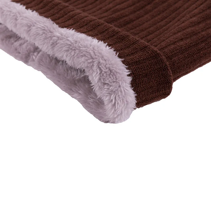 Уличные зимние плотные теплые флисовые шарфы для шеи велосипедные мужские Bufanda