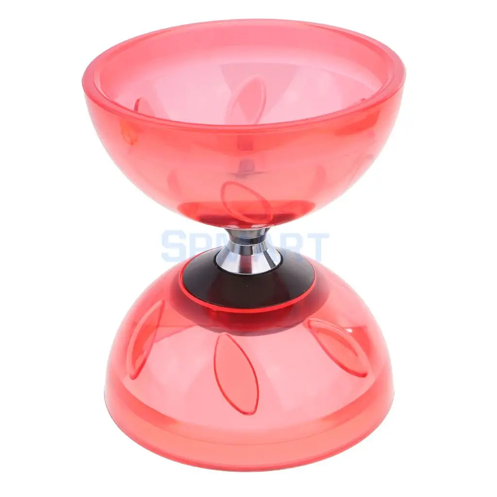3 тройной подшипник жонглирование Diabolo игрушка со струнными металлическими палочками дети Китайский йо профессиональная развивающая игрушка 13/10. 5 см Диаметр - Цвет: Red Small Size