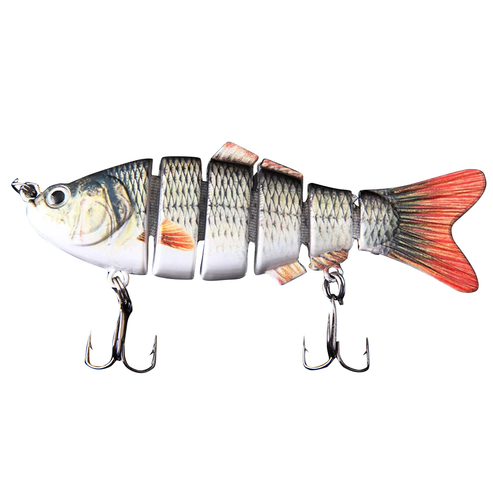 2 шт./Лот рыболовная приманка 6 сегментов 97 мм/20 г|6 segment|fishing lureartificial pesca |