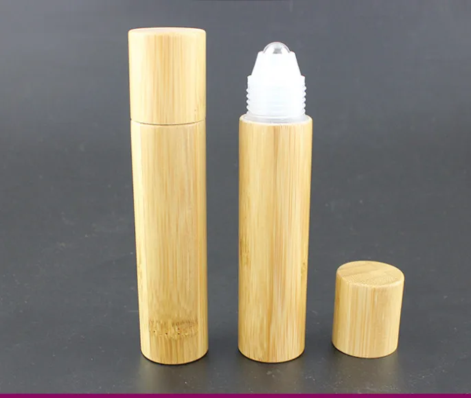 1 шт. Бамбуковая деревянная бутылка для масла 15 мл|roll on|roll on perfumeperfume roll bottle |