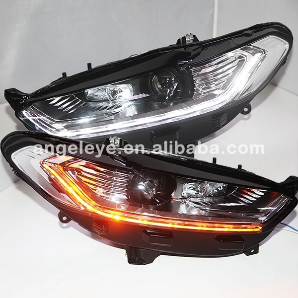 Для FORD Fusion Титан Mondeo головной светильник с светодиодный и HID переполнения