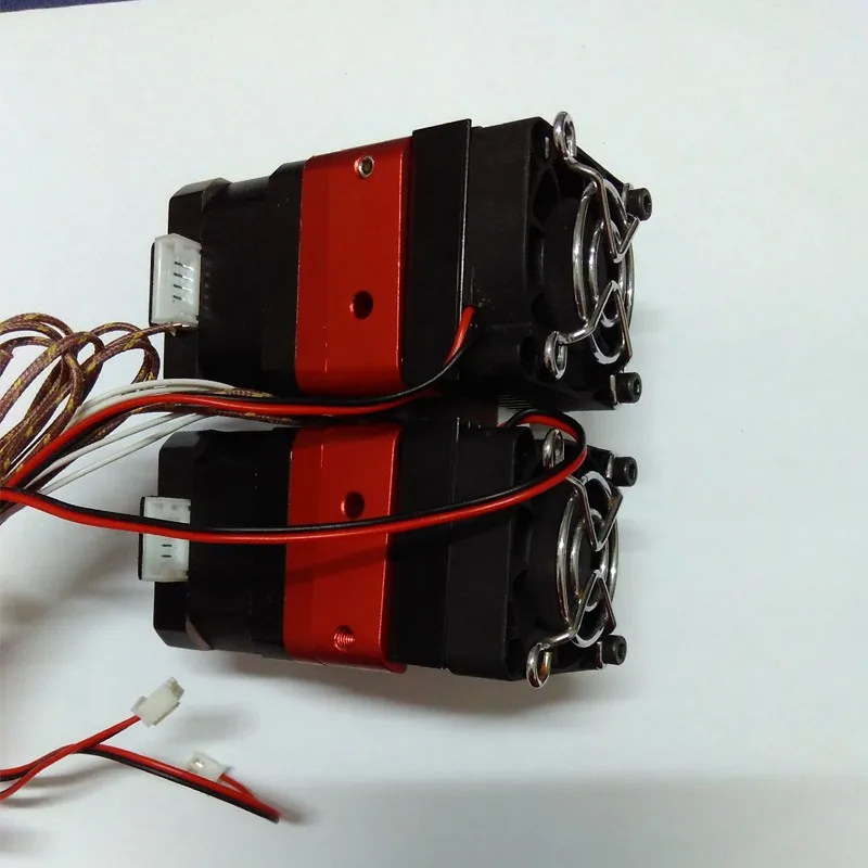 3D принтер с двойной насадкой экструдер полный комплект совместим с Makerbot Replicator 2x0,4 мм насадка подходит для 1,75 мм нити