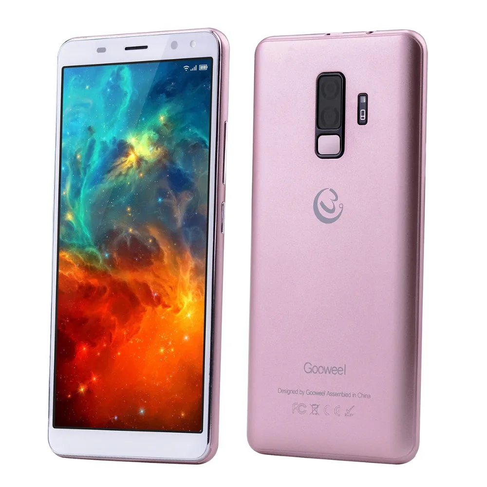 Gooweel S9 5 72 '✘:9 Дисплей Quad core Смартфон Face ID двойной сзади Камера мобильного