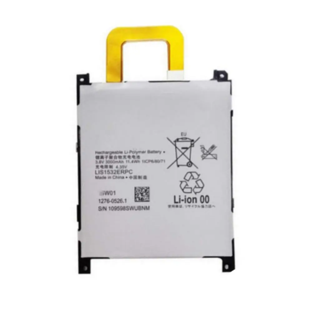 3000mAh LIS1532ERPC для Sony Xperia Z1 L39T L39U Z1S Высококачественная сменная батарея мобильного
