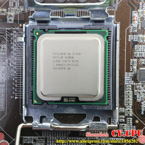 INTEL XEON X5450 3 0 GHz/12 M/1333 Mhz/cpu равный LGA775 Core 2 Quad Q9650 cpu работает на материнской плате без