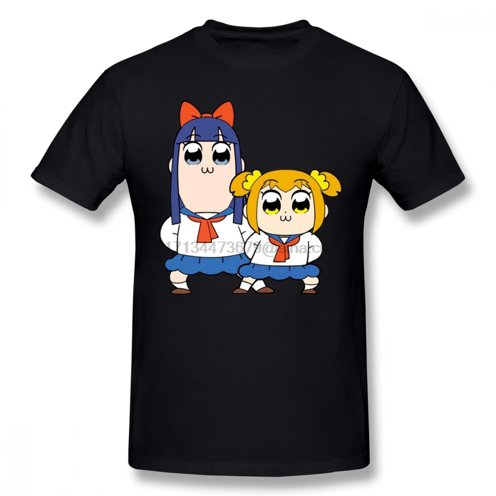 Поп команда Epic футболка поп Pipimi Popuko с футболкой короткими рукавами 100 хлопковая
