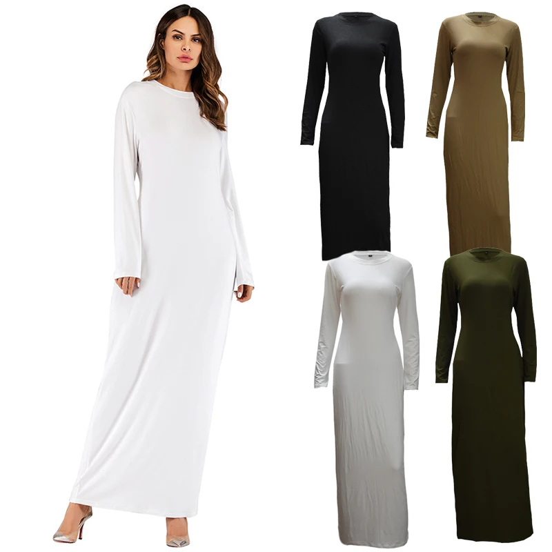 Vestido/араб хлопковая Абая Арабский Кафтан ислама мусульманский хиджаб платье