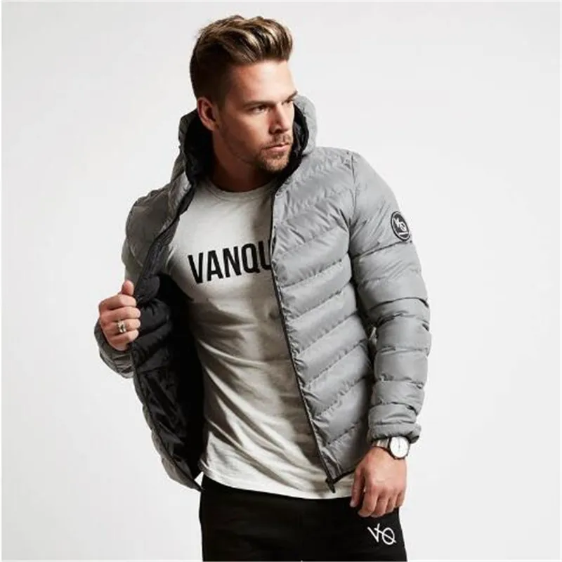 In the winter of 2017 men sweatshirt ultra thin relatively mask feather coat jackets jerseys man | Мужская одежда
