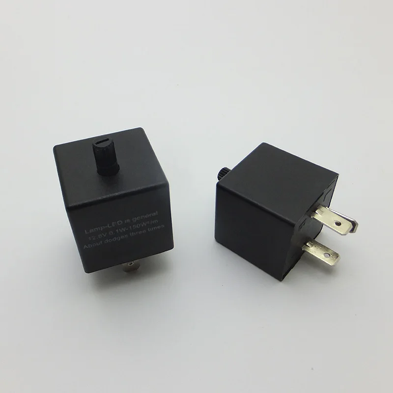 AMYWNTER 12V 3-контактный Регулируемая частота Светодиодный проблесковый маячок реле мотоцикла указатель поворота мотоцикл исправить мигалка Индикатор P31