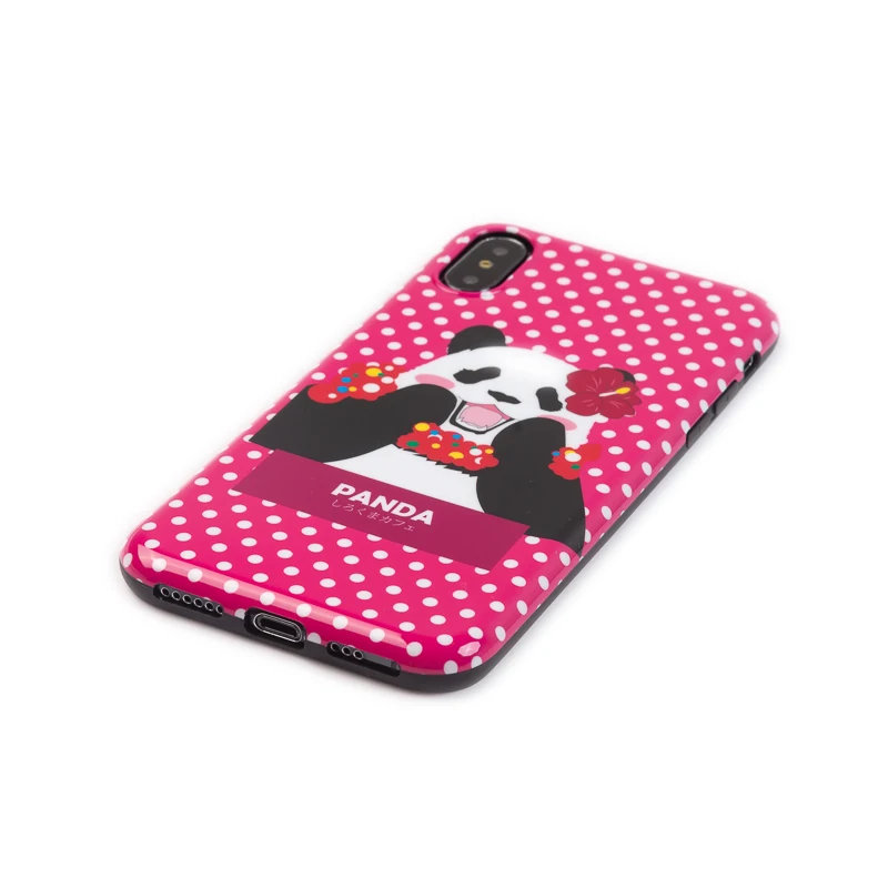 Роскошный фирменный глянцевый мягкий силиконовый чехол для iPhone 7 8 Plus X 10 XS Max XR 6 6S